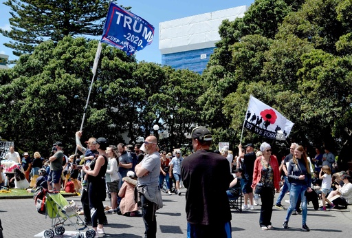 Nzで反コロナ規制デモ 3000人が議会まで行進 写真6枚 国際ニュース Afpbb News