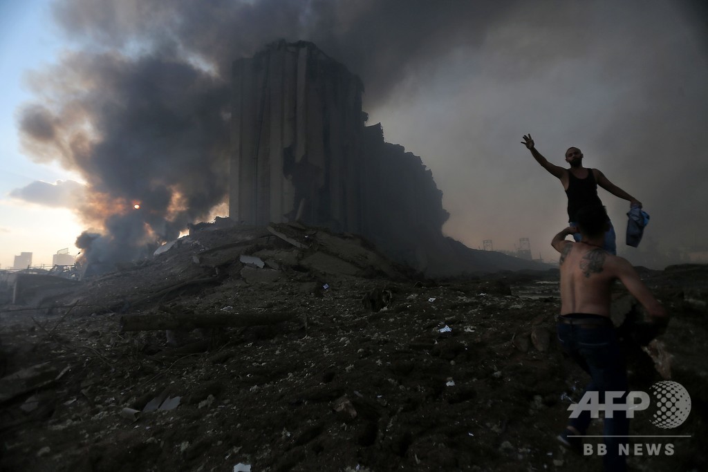 まるでこの世の終わり レバノン首都 二重爆発の現場から 写真23枚 国際ニュース Afpbb News