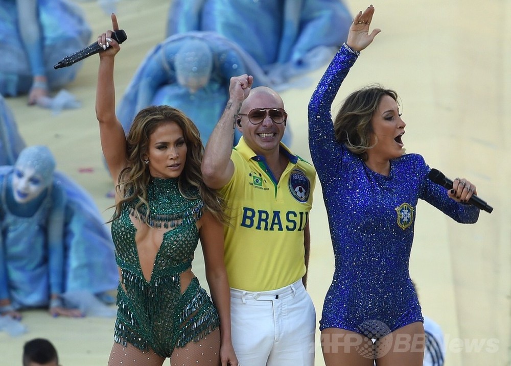 ブラジルw杯が開幕 セレモニーにj ロペスが花添える 写真枚 国際ニュース Afpbb News