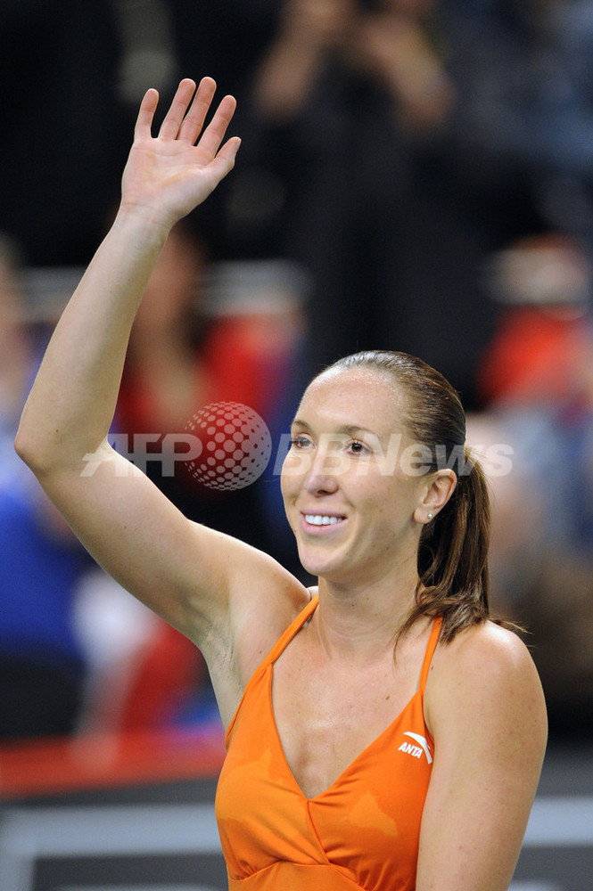 ヤンコビッチ コルネを下し準決勝進出、フランス・ガス・オープン 写真11枚 国際ニュース：AFPBB News