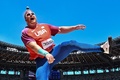 東京五輪、陸上男子砲丸投げ決勝に臨む米国のライアン・クラウザー（2021年8月5日撮影）。(c)Andrej ISAKOVIC / AFP