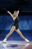 ソチ冬季五輪、フィギュアスケート・エキシビションの演技に臨むグレイシー・ゴールド（Gracie Gold、2014年2月22日撮影）。(c)AFP/ADRIAN DENNIS