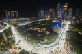 2024年シーズンのフォーミュラワン（F1、F1世界選手権）、第18戦シンガポールGPの会場になっているマリーナベイ・ストリート・サーキット（2022年9月26日撮影）。(c)Roslan RAHMAN / AFP