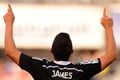 14-15スペイン1部リーグ第10節、グラナダ（Granada CF）対レアル・マドリード（Real Madrid）。得点を決め喜ぶレアル・マドリードのハメス・ロドリゲス（James Rodriguez、2014年11月1日撮影）。(c)AFP/JORGE GUERRERO