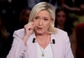 仏パリでテレビ番組に出演する極右政党「国民連合（RN）」のマリーヌ・ルペン氏（2022年3月14日撮影）。(c)Ludovic MARIN / POOL / AFP