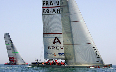 ＜ルイ・ヴィトン・カップ＞エミレーツ・チーム・ニュージーランド 第5ラウンドを終えて2位へ浮上 - スペイン