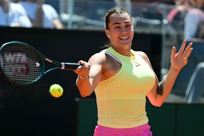 サバレンカ快勝で16強、スビトリーナと激突へ イタリア国際