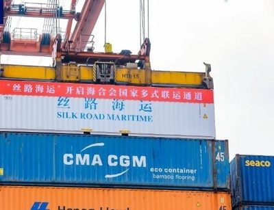 中国、「シルクロード海運」湾岸協力会議メンバー国向け複合一貫輸送ルートを開設