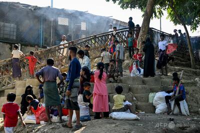 ミャンマー沖で2件の海難事故、ロヒンギャ難民ら500人以上が死亡か 国連