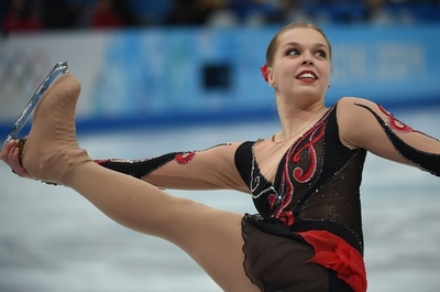 フィギュア女子シングルで24位のラジコワ、ソチ五輪