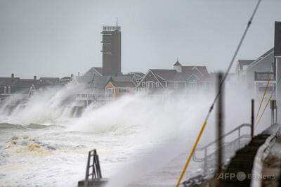 米北東部に強力な暴風雨、数百便が欠航 音楽イベントなど中止に