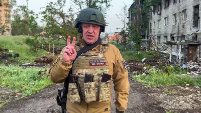 ロシア軍、ウクライナ軍の反攻受け「後退」 ワグネル創設者