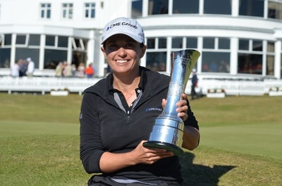 劇的なイーグルを決めたマーティンがメジャー初制覇、全英リコー女子オープン