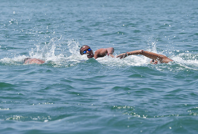 ドイツ、オープンウオーター団体5kmを制覇 第15回世界水泳