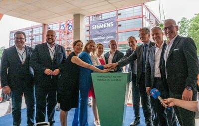シーメンス、ベルリンの新たな都市街区「Siemensstadt Square」の上棟式を開催