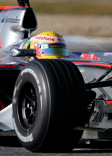 ハミルトン ヘレステスト2日目でトップタイムを記録