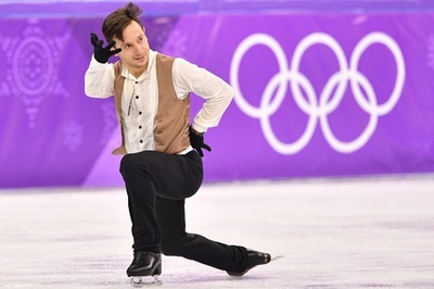フィギュア男子SPで13位のビチェンコ、平昌五輪