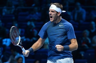 デルポトロがガスケに勝利、白星発進 ATPツアー・ファイナル