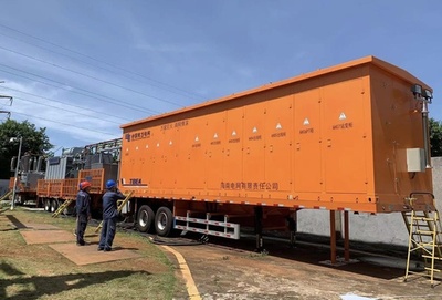 中国初の5G移動式変電所が送電に成功