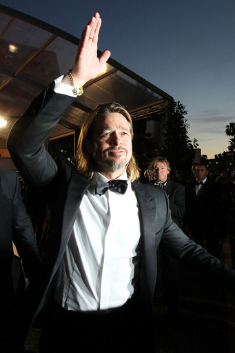 ブラピ、主演作ひっさげカンヌに登場