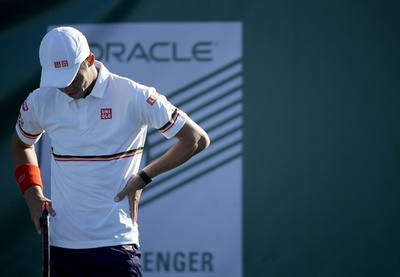 錦織圭、復帰戦は黒星 世界238位の予選勝者に敗れる