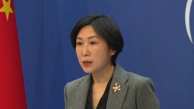 米上空の「偵察気球」、事実確認中 中国政府