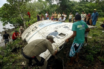 落下した宇宙船の破片か、ブラジル