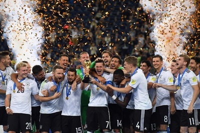 ドイツがチリ下しコンフェデ杯初制覇、シュティンドルが決勝点