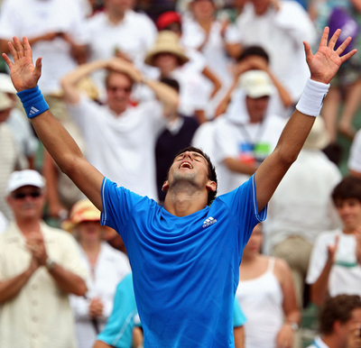 ジョコビッチ フェデラーを下し決勝へ、ソニー・エリクソン・オープン