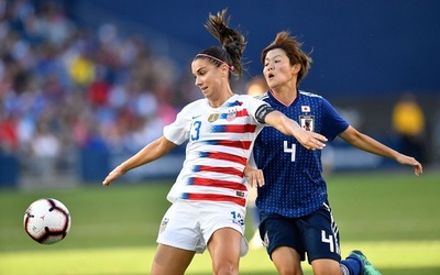 FWモーガンが圧巻のハット、なでしこは2-4で米国に敗れる