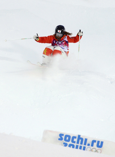 村田が女子モーグル決勝へ、ソチ五輪