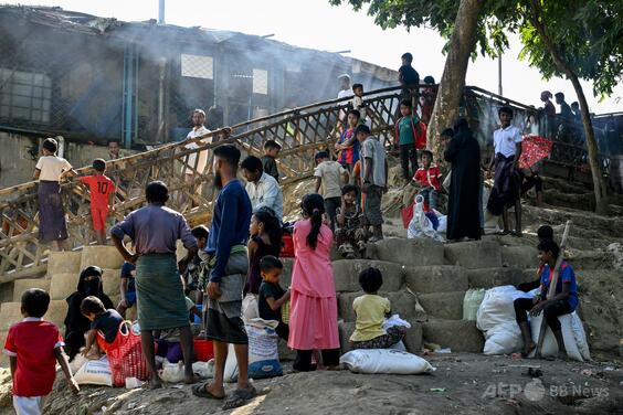 ミャンマー沖で2件の海難事故、ロヒンギャ難民ら500人以上が死亡か 国連