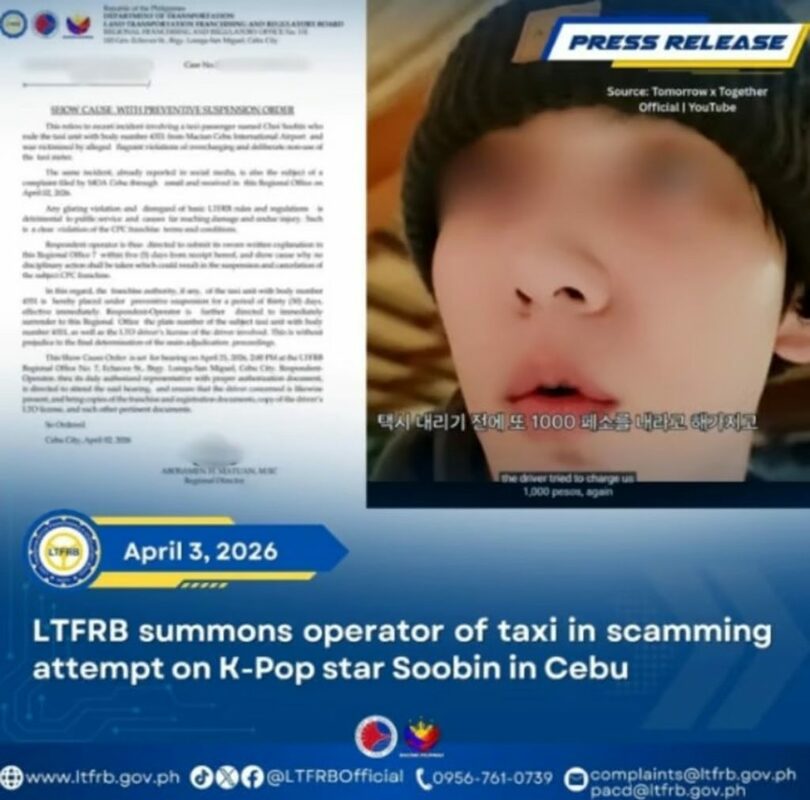 LTFRBフェイスブック(c)MONEYTODAY