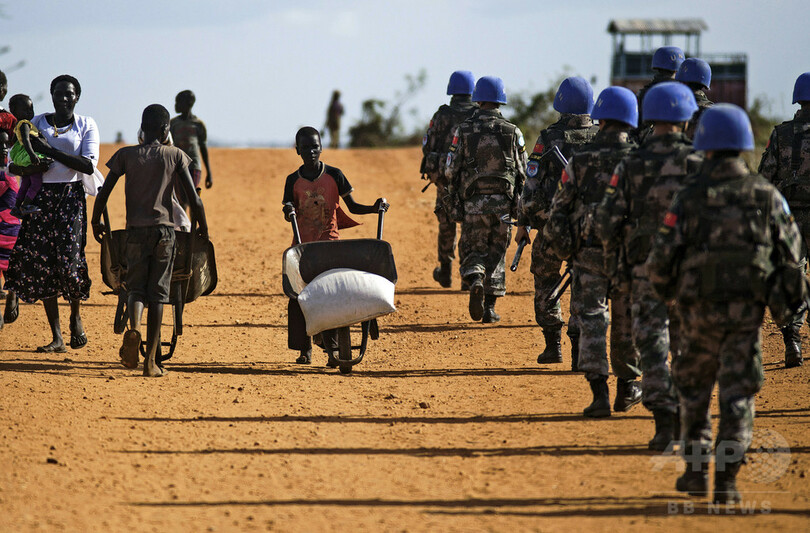 英国軍400人 国連南スーダン派遣団に初参加 写真1枚 国際ニュース Afpbb News