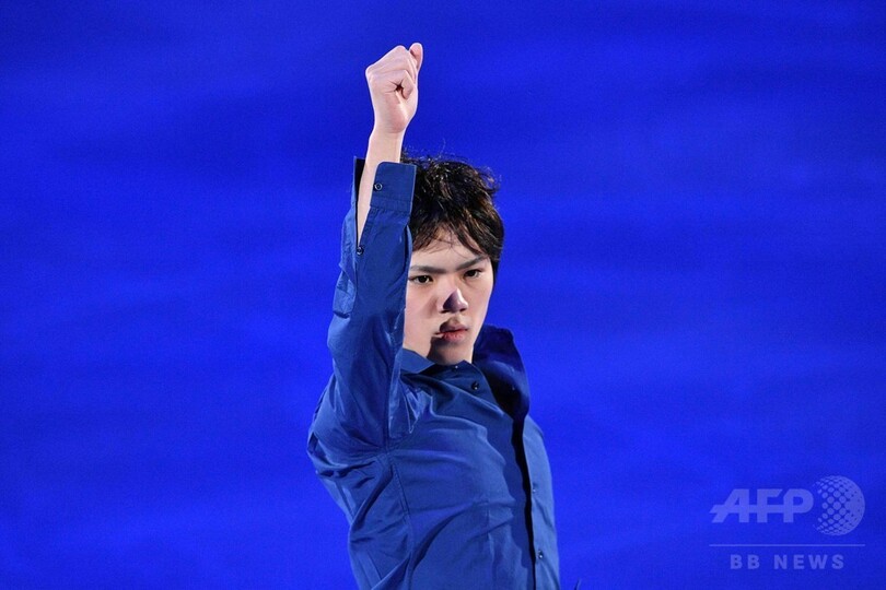羽生やザギトワらが華麗な演技、フィギュアスケート・エキシビション 平昌五輪
