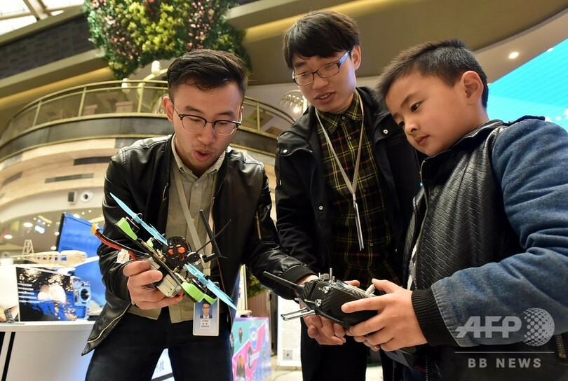 中国でドローン操縦士の資格取得が人気 6~14歳向けの養成コースも