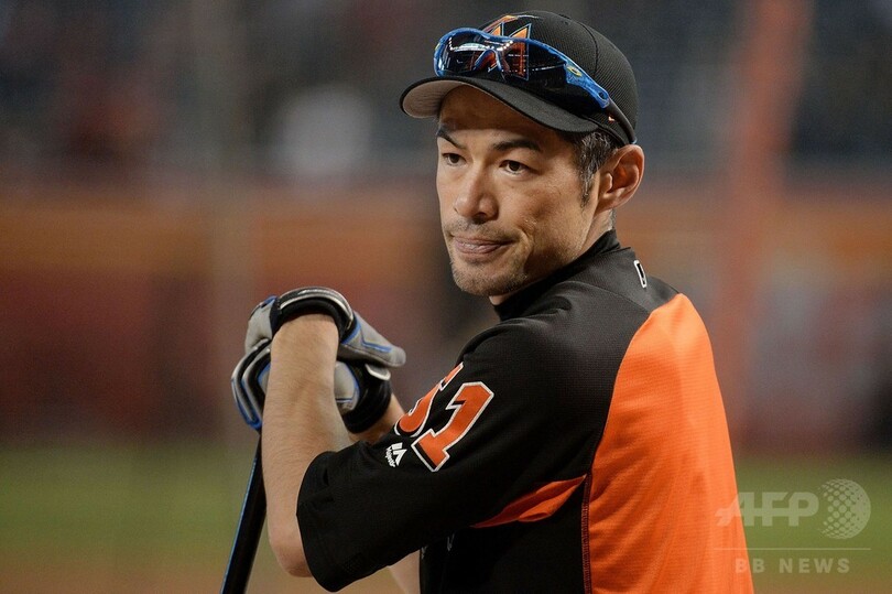 イチローが 50歳 まで現役宣言 来季もマーリンズでプレー希望 写真6枚 国際ニュース Afpbb News