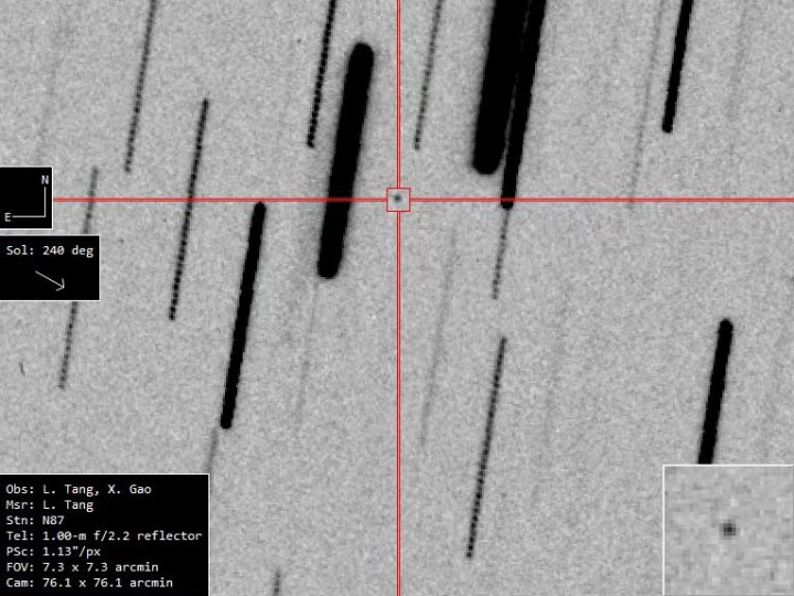中国新疆で新たな地球近傍小惑星を発見 写真3枚 国際ニュース：AFPBB News