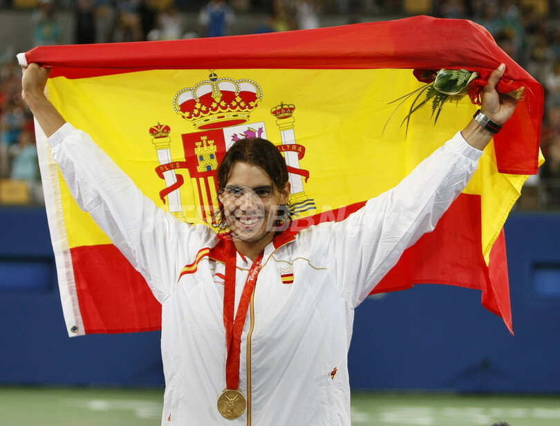 ナダル ストレートでゴンザレスに勝利し金メダル獲得