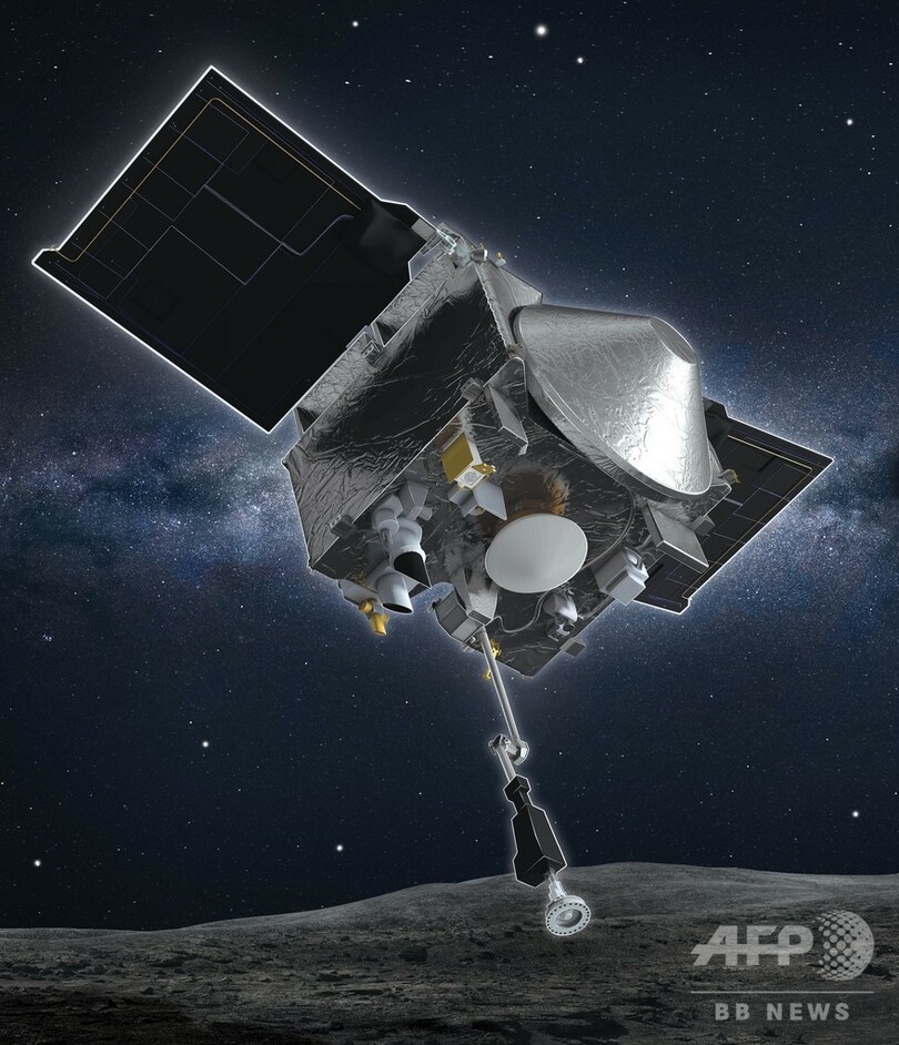 米nasa探査機 小惑星で採取のサンプルが大量流出 写真4枚 国際ニュース Afpbb News