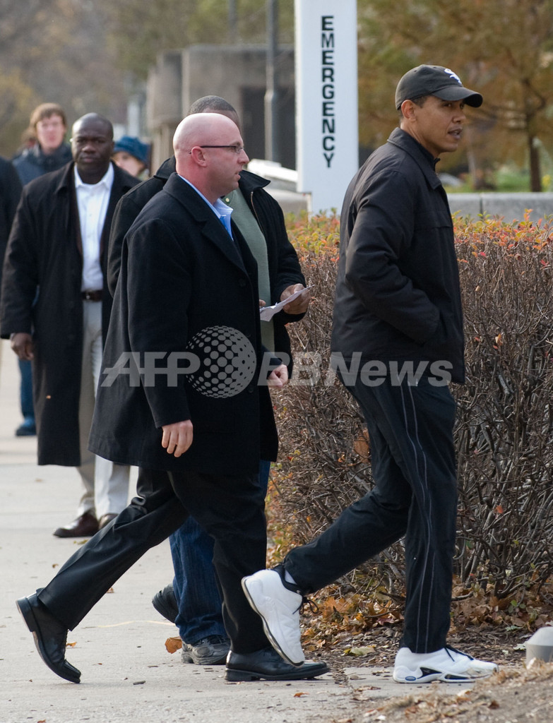 オバマ次期大統領 ありふれた日常生活としばしの別れ 写真5枚 国際ニュース Afpbb News