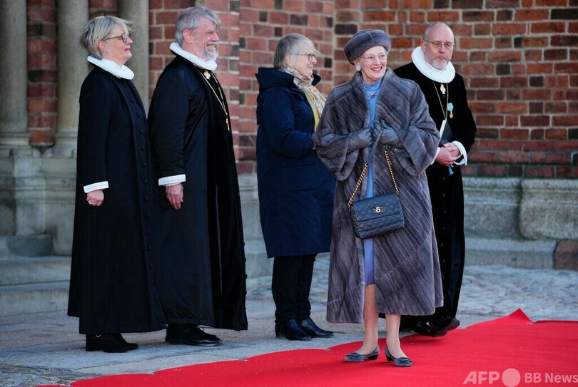 デンマーク女王マルグレーテ2世、在位50年で祝賀 写真7枚 国際ニュース:AFPBB News