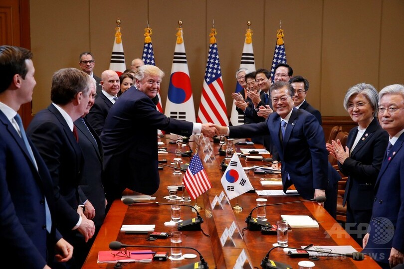 韓国、「数十億ドル」規模の米国製兵器を購入へ 米大統領が明かす