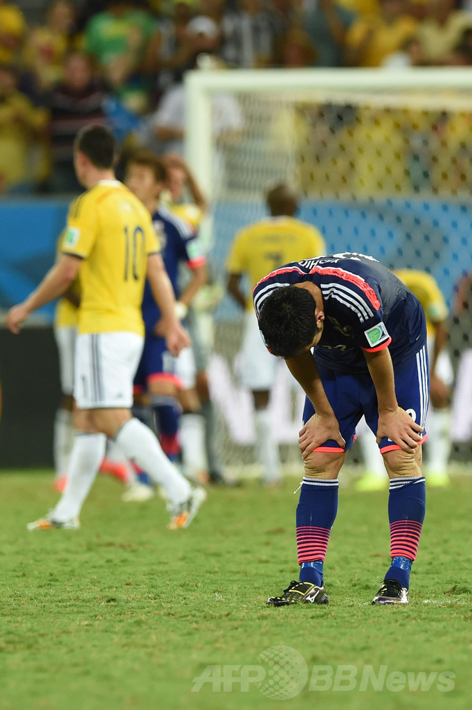 日本がコロンビアに完敗、決勝T進出ならず