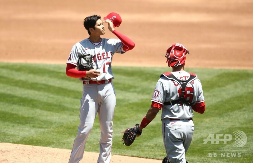 エンゼルス大谷、今季初先発マウンドは1死も奪えず降板