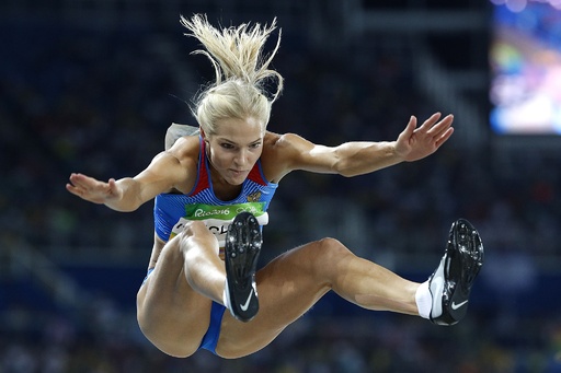 ロシア唯一の陸上選手、クリシナが女子走り幅跳びで決勝進出 写真7