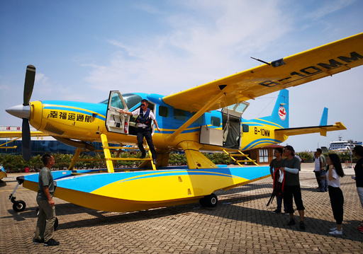 海口で水陸両用機の観光フライト始まる 海南省 写真4枚 国際ニュース