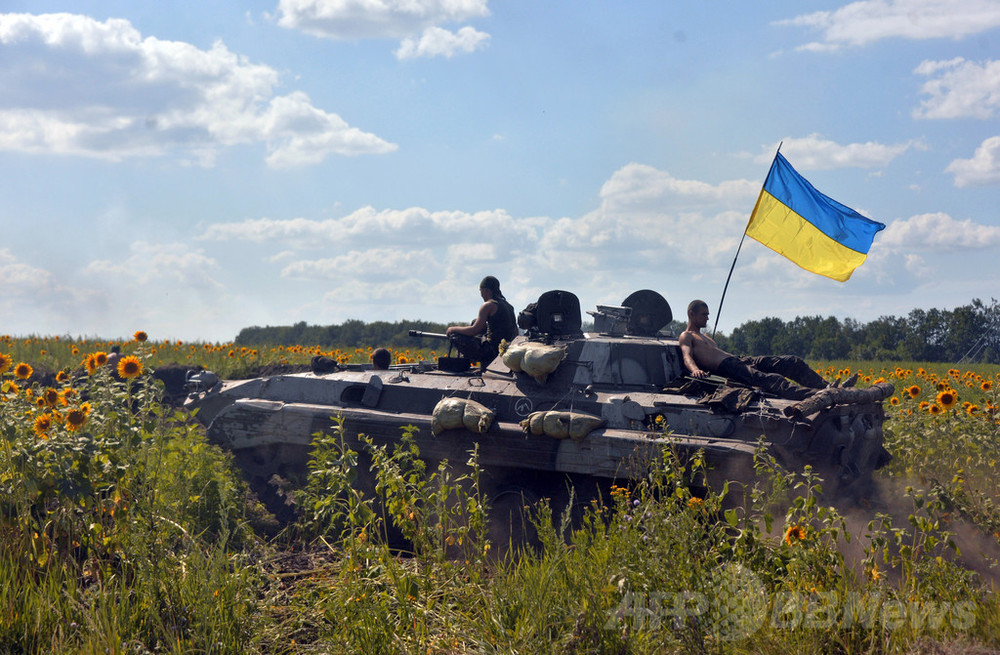 ウクライナ軍、親ロシア派拠点のスリャビャンスクを奪還 写真2枚 国際ニュース：AFPBB News