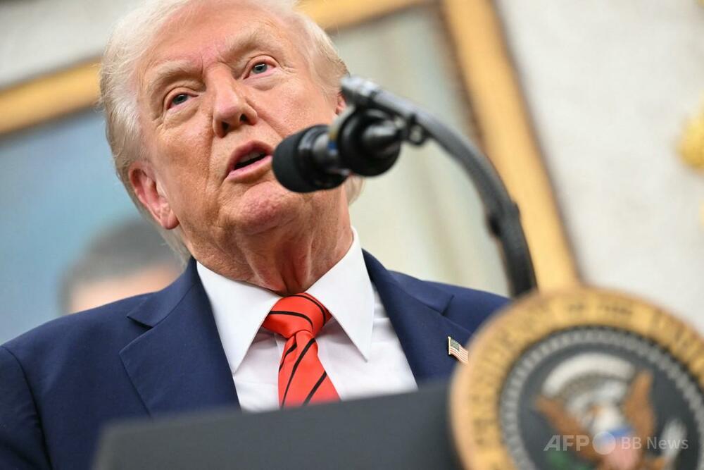 トランプ氏、対中追加関税表明から一転「米国は中国を助けたい」　写真1枚　国��際ニュース：AFPBB News