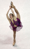 フィギュアスケート全米選手権（%%AT&amp;T U.S. Figure Skating Championships 2010%%）女子シングル・フリースケーティング（FS）。合計184.70点で総合3位に入ったアシュリー・ワグナー（%%Ashley Wagner%%）。（2010年1月23日撮影）(c)AFP/Getty Images/Jonathan Ferrey